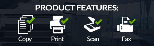refurbished Savin MP C2504 Features