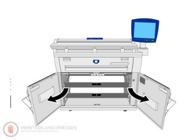 Xerox 6605 Low Meters